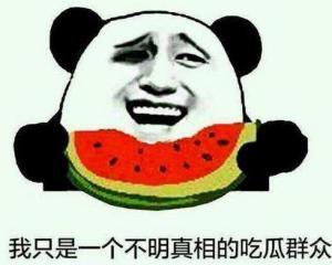 吃瓜群众的盲袋,吃瓜群众眼中的神秘世界